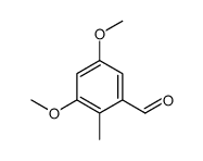 3,5-dimethoxy-2-methylbenzaldehyde结构式