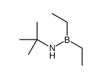 N-(1,1-Dimethylethyl)diethylboranamine结构式