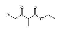 ethyl 4-bromo-2-methyl-3-oxobutanoate Structure