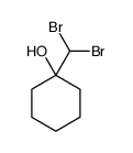 1-(dibromomethyl)cyclohexan-1-ol Structure