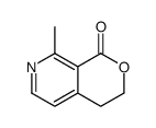 8-methyl-3,4-dihydropyrano[3,4-c]pyridin-1-one结构式