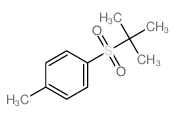 1-methyl-4-tert-butylsulfonyl-benzene结构式