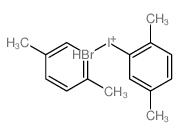 bis(2,5-dimethylphenyl)iodanium,hydrobromide结构式