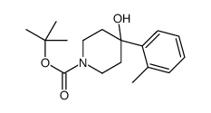 4-羟基-4-(邻甲苯基)哌啶-1-甲酸叔丁酯图片