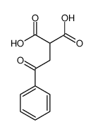2-phenacylpropanedioic acid Structure