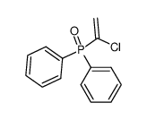 (1-chlorovinyl)diphenylphosphine oxide结构式