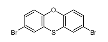 2,8-dibromophenoxathiine Structure