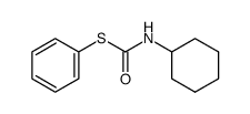 S-phenyl cyclohexylcarbamothioate Structure