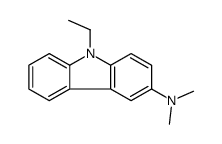 9-ethyl-N,N-dimethylcarbazol-3-amine结构式
