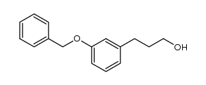 3-[3-(Benzyloxy)phenyl]-1-propanol结构式