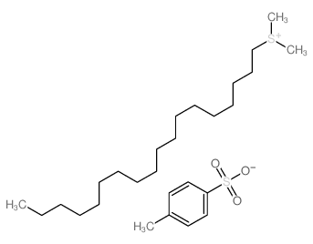 dimethyl(octadecyl)sulfanium,4-methylbenzenesulfonate Structure