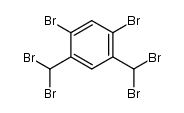 1,5-dibromo-2,4-bis(dibromomethyl)benzene Structure