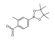 4,4,5,5-tetramethyl-2-(3-methyl-4-nitrophenyl)-1,3,2-dioxaborolane picture