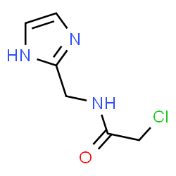 Acetamide,2-chloro-N-(1H-imidazol-2-ylmethyl)- Structure