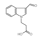 3-(3-甲酰基-1H-吲哚-1-基)-丙酸图片