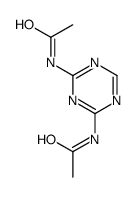 N-(4-acetamido-1,3,5-triazin-2-yl)acetamide Structure