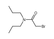 2-bromo-N,N-dipropylacetamide Structure