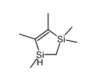1,3,3,4,5-pentamethyl-1,2-dihydro-1,3-disilole Structure