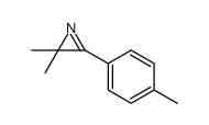 2,2-dimethyl-3-(4-methylphenyl)azirine结构式