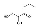 ethyl 2,3-dihydroxypropanoate Structure