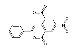 (E)-1,3,5-trinitro-2-styrylbenzene Structure
