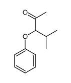 4-methyl-3-phenoxypentan-2-one Structure