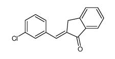 2-[(3-chlorophenyl)methylidene]-3H-inden-1-one Structure
