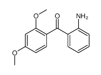 (2-aminophenyl)-(2,4-dimethoxyphenyl)methanone结构式