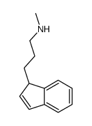 3-(1H-inden-1-yl)-N-methylpropan-1-amine结构式