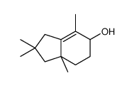 2,2,4,7a-tetramethyl-3,5,6,7-tetrahydro-1H-inden-5-ol结构式