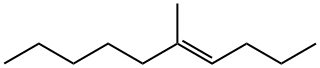 (E)-5-Methyl-4-decene结构式