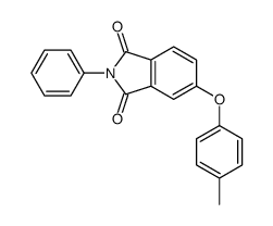 5-(4-methylphenoxy)-2-phenylisoindole-1,3-dione结构式