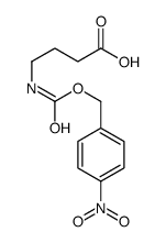 4-[(4-nitrophenyl)methoxycarbonylamino]butanoic acid Structure