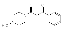 1-(4-methylpiperazin-1-yl)-3-phenyl-propane-1,3-dione Structure