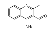 4-amino-2-methylquinoline-3-carbaldehyde Structure