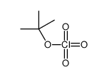 tert-butyl perchlorate结构式