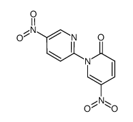 5-Nitro-1-(5-nitro-2-pyridyl)-2-pyridone structure