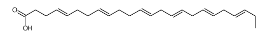 tetracosa-4,8,12,15,18,21-hexaenoic acid结构式