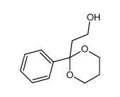 2-(2-phenyl-1,3-dioxan-2-yl)ethanol结构式