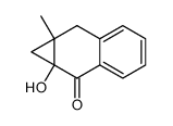 2-hydroxy-2,3-methano-3-methyl-1-oxo-1,2,3,4-tetrahydronaphthalene结构式
