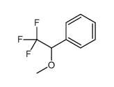 (2,2,2-trifluoro-1-methoxyethyl)benzene Structure