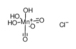 trans-[Mn(CO)3(H2O)3]Cl结构式