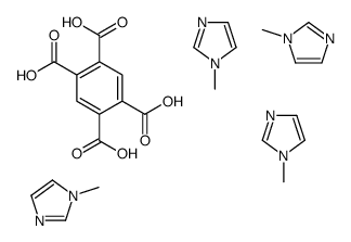 benzene-1,2,4,5-tetracarboxylic acid, compound with 1-methyl-1H-imidazole (1:4) picture