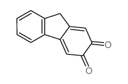 2H-Fluorene-2,3(9H)-dione Structure