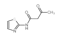 N-(2-thiazolyl)-3-oxo-butanamide Structure