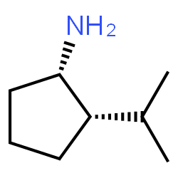 Cyclopentanamine, 2-(1-methylethyl)-, (1S,2S)- (9CI)结构式