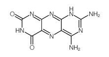 6,8-diamino-1H-pyrimido[5,4-g]pteridine-2,4-dione Structure