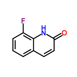 8-氟喹啉-2(1H)-酮结构式