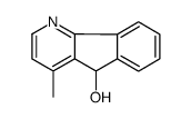 4-methyl-5H-indeno[1,2-b]pyridin-5-ol Structure