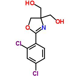 [2-(2,4-Dichlorophenyl)-4,5-dihydro-1,3-oxazole-4,4-diyl]dimethanol Structure